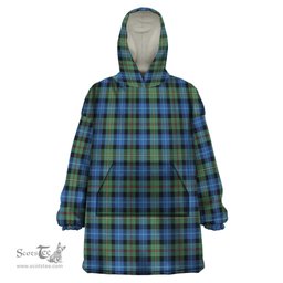Scottish Smith Ancient Clan Tartan Snuggie Hoodie Plaid Wearable Blanket Hoodie