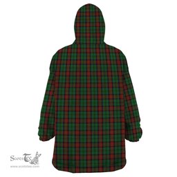 Scottish Walker James Clan Tartan Snuggie Hoodie Plaid Wearable Blanket Hoodie