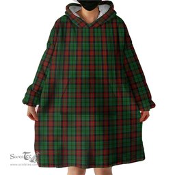 Scottish Walker James Clan Tartan Snuggie Hoodie Plaid Wearable Blanket Hoodie