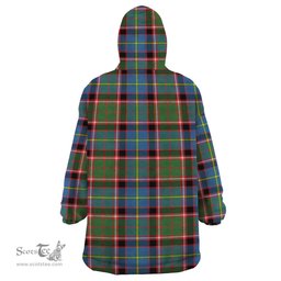 Scottish Norvel Clan Family Crest Tartan Snuggie Hoodie Plaid Wearable Blanket Hoodie