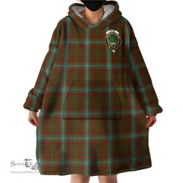Scottish Seton Hunting Clan Family Crest Tartan Snuggie Hoodie Plaid Wearable Blanket Hoodie