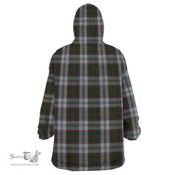 Scottish Stewart of Appin Dress Clan Family Crest Tartan Snuggie Hoodie Plaid Wearable Blanket Hoodie