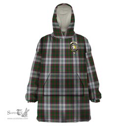 Scottish Stewart of Appin Dress Clan Family Crest Tartan Snuggie Hoodie Plaid Wearable Blanket Hoodie