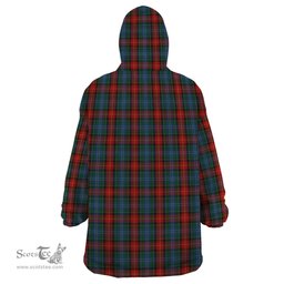 Scottish Teall of Teallach Clan Tartan Snuggie Hoodie Plaid Wearable Blanket Hoodie