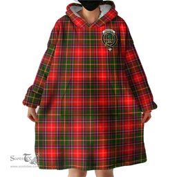 Scottish Somerville Modern Clan Family Crest Tartan Snuggie Hoodie Plaid Wearable Blanket Hoodie