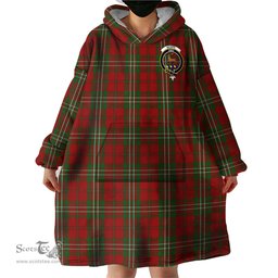 Scottish Scott Clan Family Crest Tartan Snuggie Hoodie Plaid Wearable Blanket Hoodie