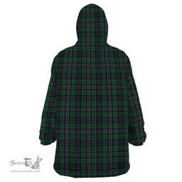 Scottish Scotland National Clan Tartan Snuggie Hoodie Plaid Wearable Blanket Hoodie