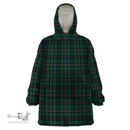 Scottish Scotland National Clan Tartan Snuggie Hoodie Plaid Wearable Blanket Hoodie