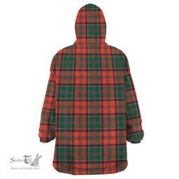 Scottish Stewart of Appin Ancient Clan Tartan Snuggie Hoodie Plaid Wearable Blanket Hoodie