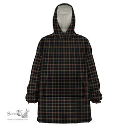 Scottish Stott Clan Tartan Snuggie Hoodie Plaid Wearable Blanket Hoodie