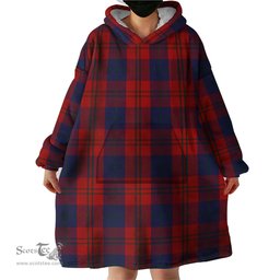 Scottish Wotherspoon Clan Tartan Snuggie Hoodie Plaid Wearable Blanket Hoodie