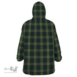 Scottish Todd Clan Tartan Snuggie Hoodie Plaid Wearable Blanket Hoodie
