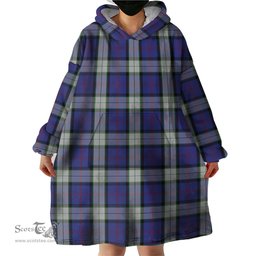 Scottish Sinclair Dress Clan Tartan Snuggie Hoodie Plaid Wearable Blanket Hoodie