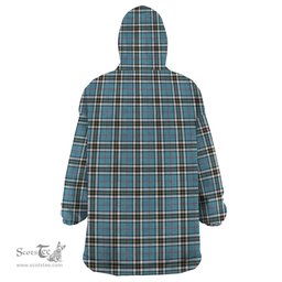 Scottish Thomson Clan Family Crest Tartan Snuggie Hoodie Plaid Wearable Blanket Hoodie