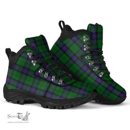 Scottish Armstrong Clan Tartan Alpine Boots