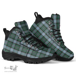 Scottish Alexander of Menstry Hunting Clan Tartan Alpine Boots