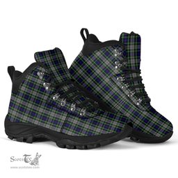 Scottish Davidson of Tulloch Dress Clan Tartan Alpine Boots