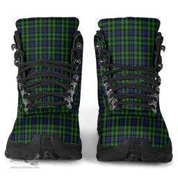 Scottish Campbell of Breadalbane Clan Tartan Alpine Boots