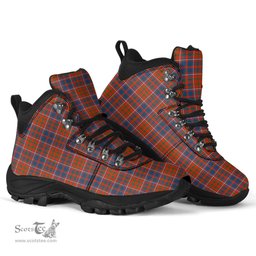 Scottish Cameron of Lochiel Ancient Clan Tartan Alpine Boots
