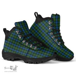 Scottish Ferguson of Atholl Clan Tartan Alpine Boots