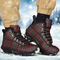 Scottish Cumming Hunting Modern Clan Tartan Alpine Boots