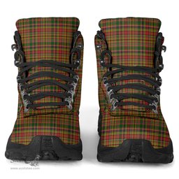 Scottish Drummond of Strathallan Clan Tartan Alpine Boots