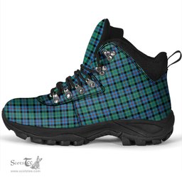 Scottish Campbell of Cawdor Ancient Clan Tartan Alpine Boots