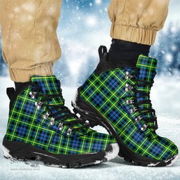 Scottish Campbell of Breadalbane Ancient Clan Tartan Alpine Boots