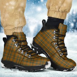 Scottish Donachie of Brockloch Ancient Hunting Clan Tartan Alpine Boots