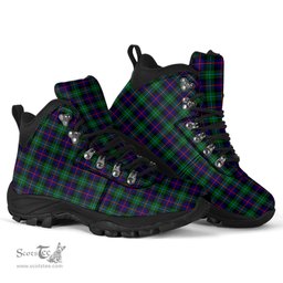 Scottish Campbell of Cawdor Modern Clan Tartan Alpine Boots