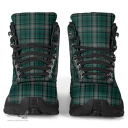 Scottish Kelly of Sleat Hunting Clan Tartan Alpine Boots
