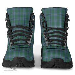Scottish Irvine of Drum Clan Tartan Alpine Boots