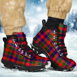Scottish Gow of Skeoch Clan Tartan Alpine Boots
