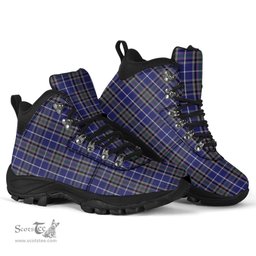 Scottish Alexander of Menstry Clan Tartan Alpine Boots
