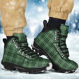 Scottish MacDonald Lord of the Isles Hunting Clan Tartan Alpine Boots