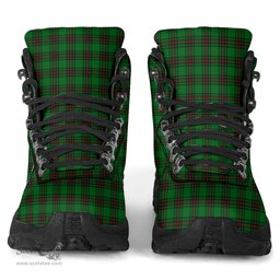 Scottish Lundin Clan Tartan Alpine Boots