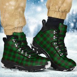 Scottish Lundin Clan Tartan Alpine Boots