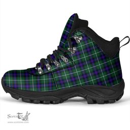 Scottish MacDonald of the Isles Hunting Modern Clan Tartan Alpine Boots