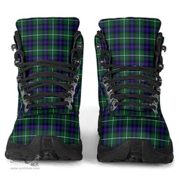 Scottish MacDonald of the Isles Hunting Modern Clan Tartan Alpine Boots