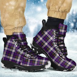 Scottish MacDonald Dress Modern Clan Tartan Alpine Boots