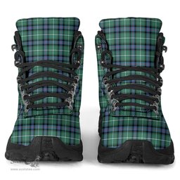 Scottish MacDonald of the Isles Hunting Ancient Clan Tartan Alpine Boots