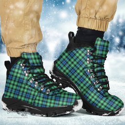 Scottish Graham of Montrose Ancient Clan Tartan Alpine Boots
