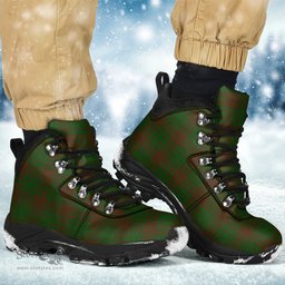 Scottish MacAlister of Glenbarr Hunting Clan Tartan Alpine Boots