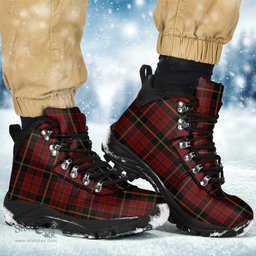 Scottish MacAlister of Skye Clan Tartan Alpine Boots