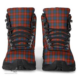 Scottish Fraser Ancient Clan Tartan Alpine Boots