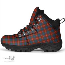 Scottish Fraser Ancient Clan Tartan Alpine Boots