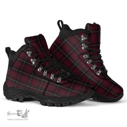 Scottish Llewellen of Wales Clan Tartan Alpine Boots