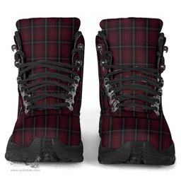 Scottish Llewellen of Wales Clan Tartan Alpine Boots
