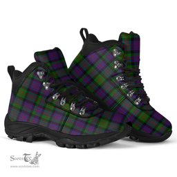 Scottish MacDonald Clan Tartan Alpine Boots
