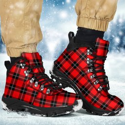 Scottish Ramsay Modern Clan Tartan Alpine Boots